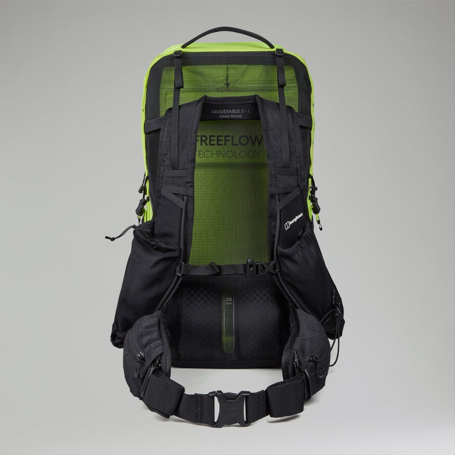 unisex 3d freeflow 305l s pack - yellowblack berghaus