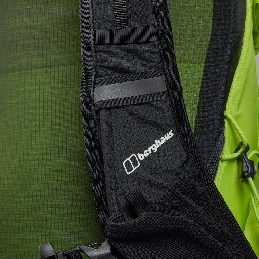 womens remote hike f23 backpack - yellow berghaus