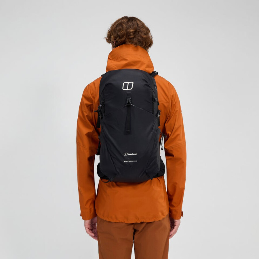 mens remote hike m23 backpack - black berghaus