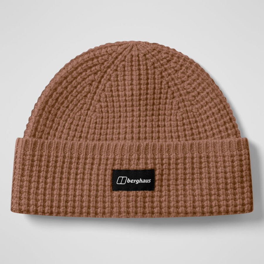 unisex 1997 wool beanie - brown berghaus