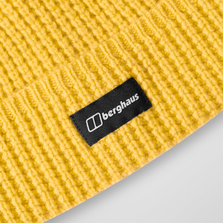 unisex 1997 wool beanie - yellow berghaus