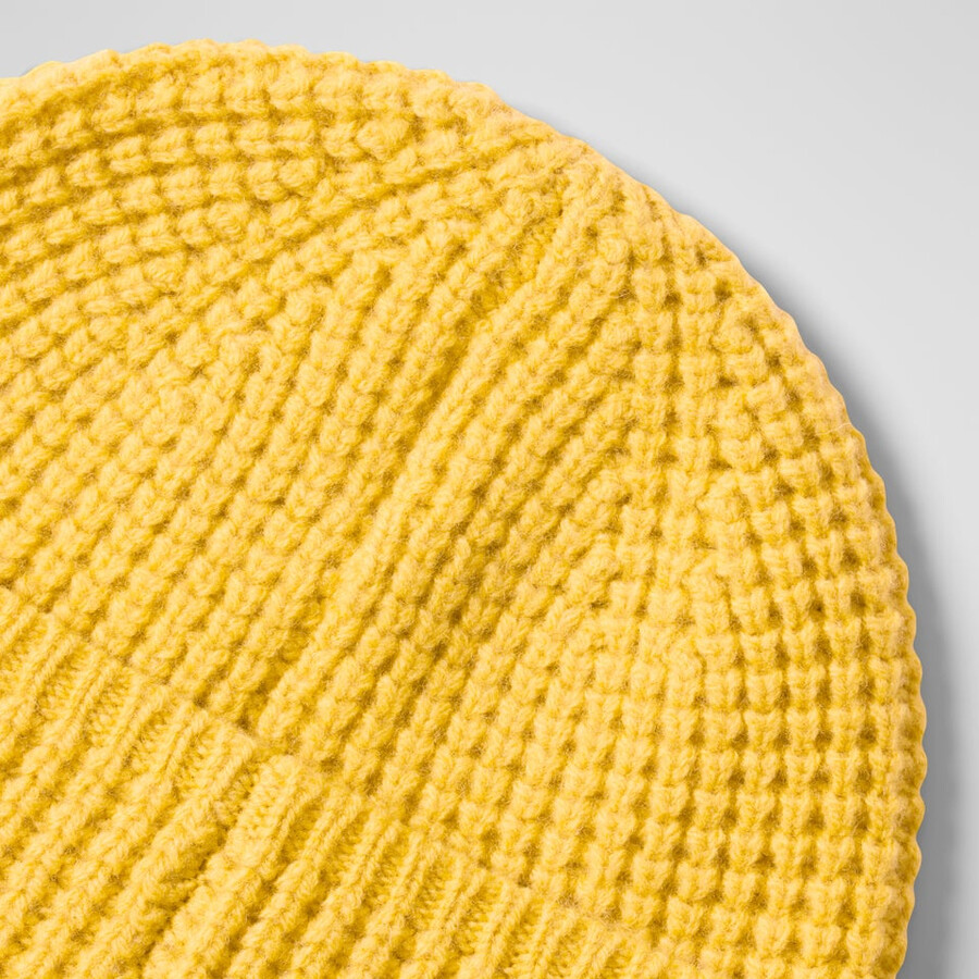 unisex 1997 wool beanie - yellow berghaus