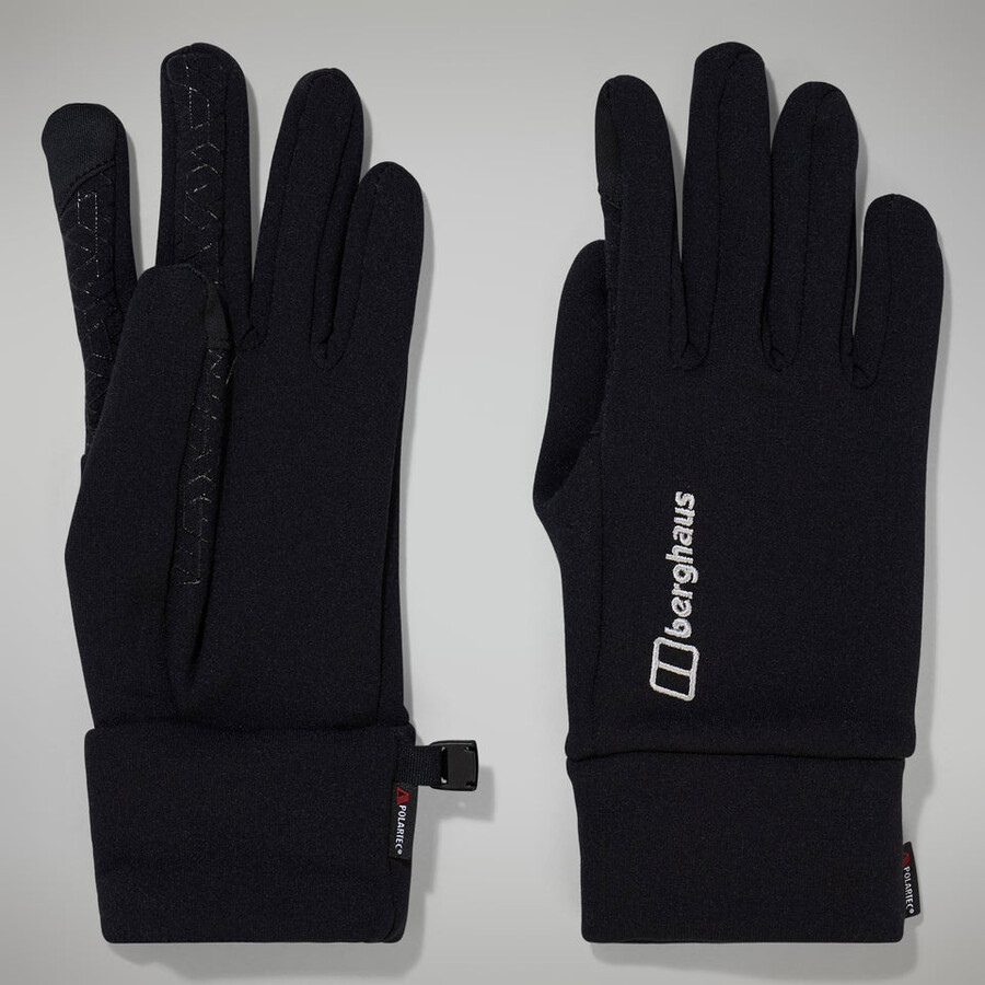 unisex polartec interact glove - black berghaus
