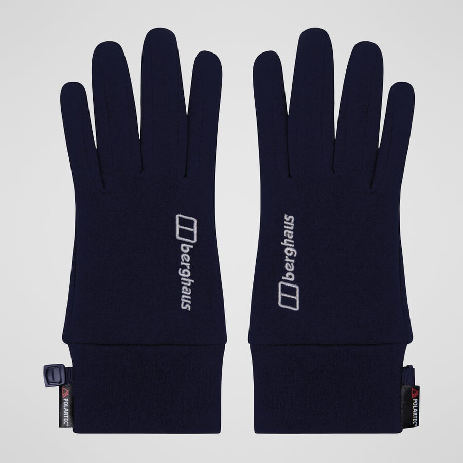 polartec interact glove - blue berghaus