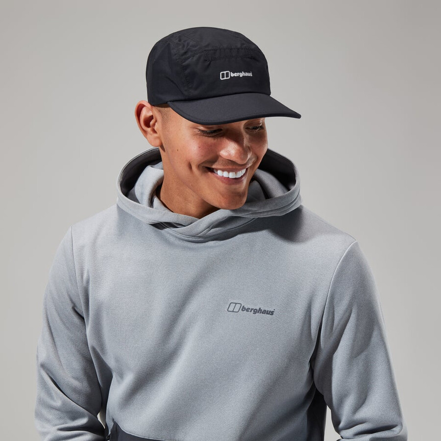 unisex inflection waterproof cap - black berghaus