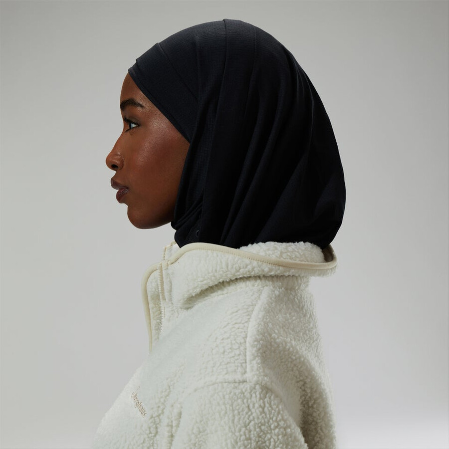 womens hijab - black berghaus