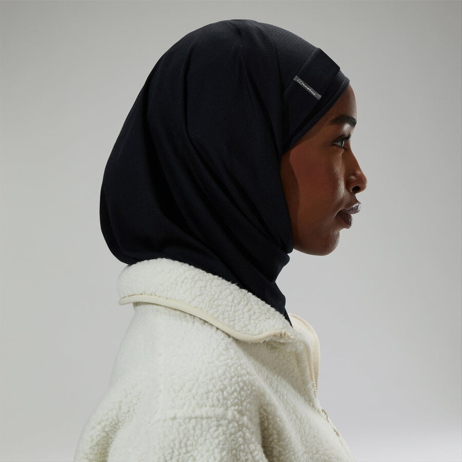 womens hijab - black berghaus