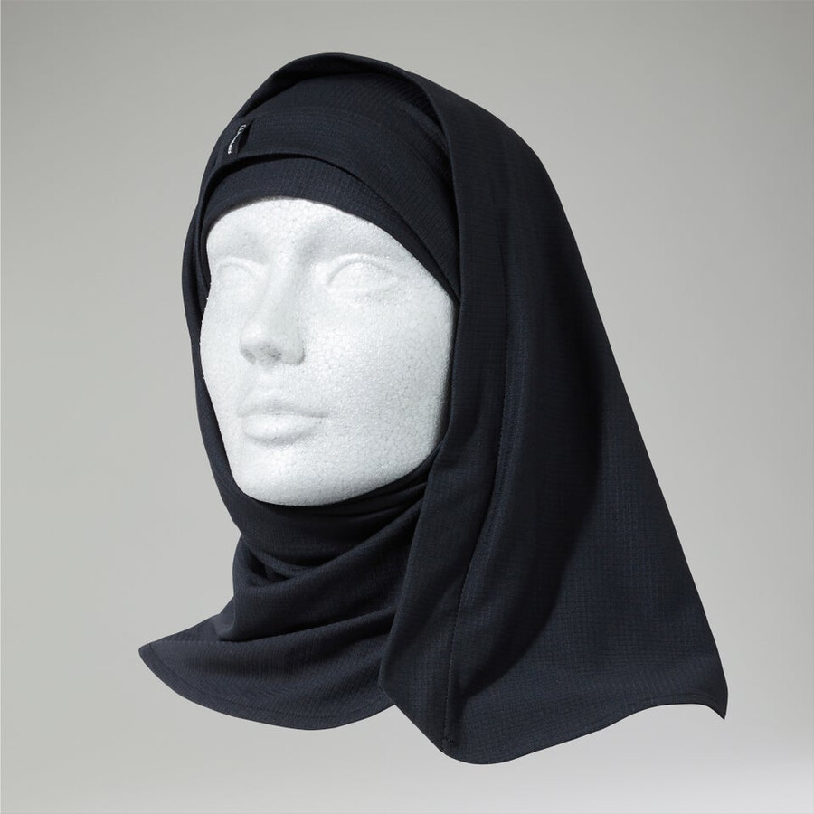 womens hijab - black berghaus