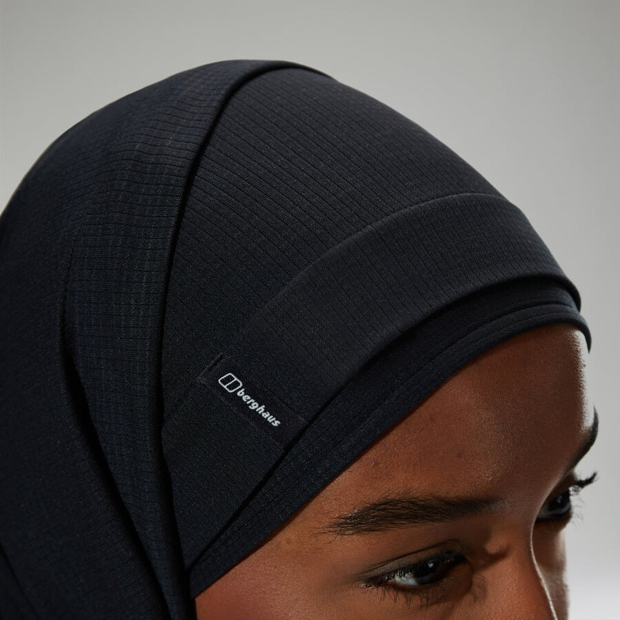 womens hijab - black berghaus