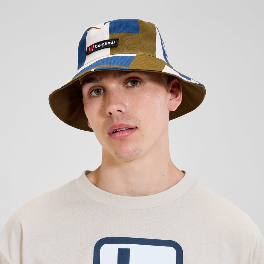 unisex 1997 reverse bucket hat - brown berghaus