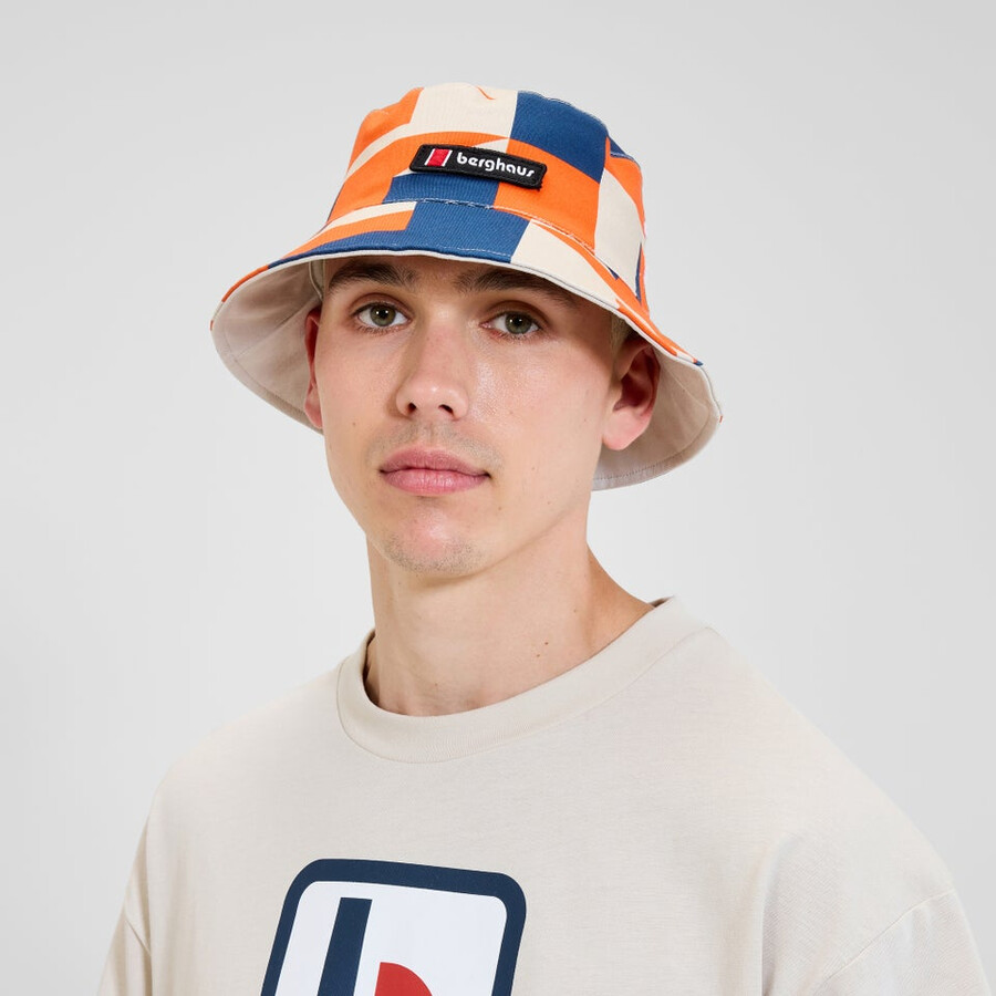unisex 1997 reverse bucket hat - grey berghaus