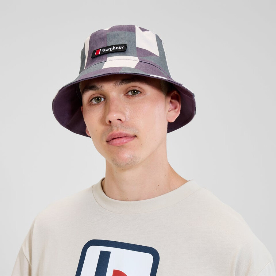 unisex 1997 reverse bucket hat - purple berghaus