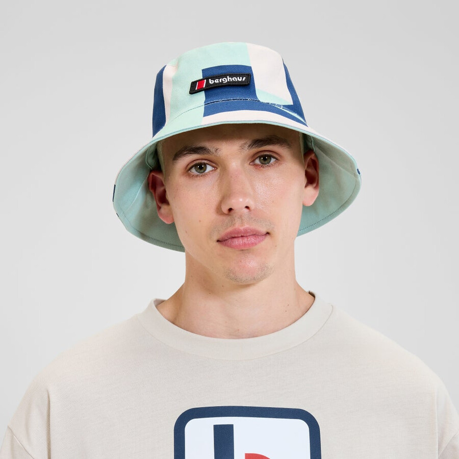 unisex 1997 reverse bucket hat - green berghaus