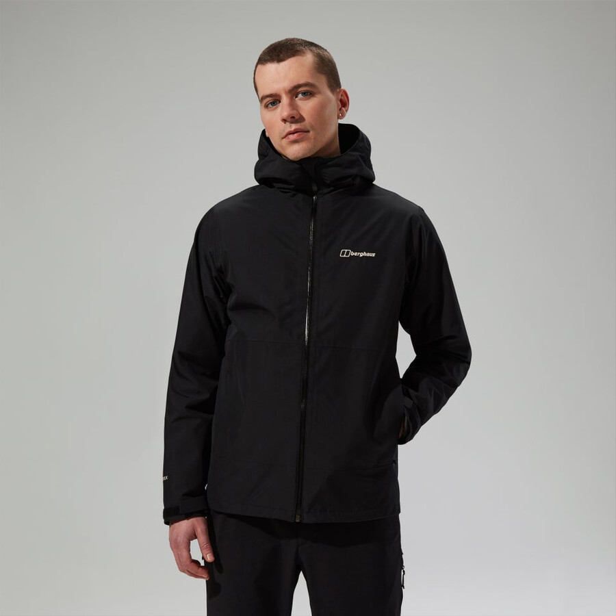 mens bramblfell gemini gore-tex waterproof 3in1 jacket - black berghaus