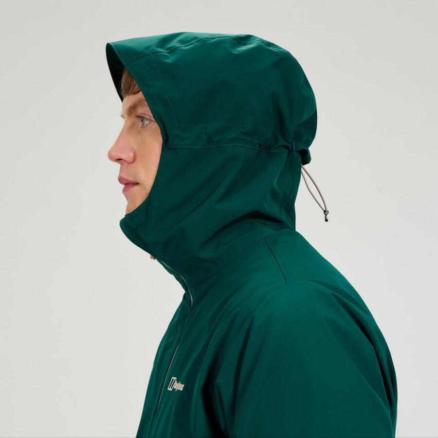 mens bramblfell gemini gore-tex waterproof 3in1 jacket - green berghaus