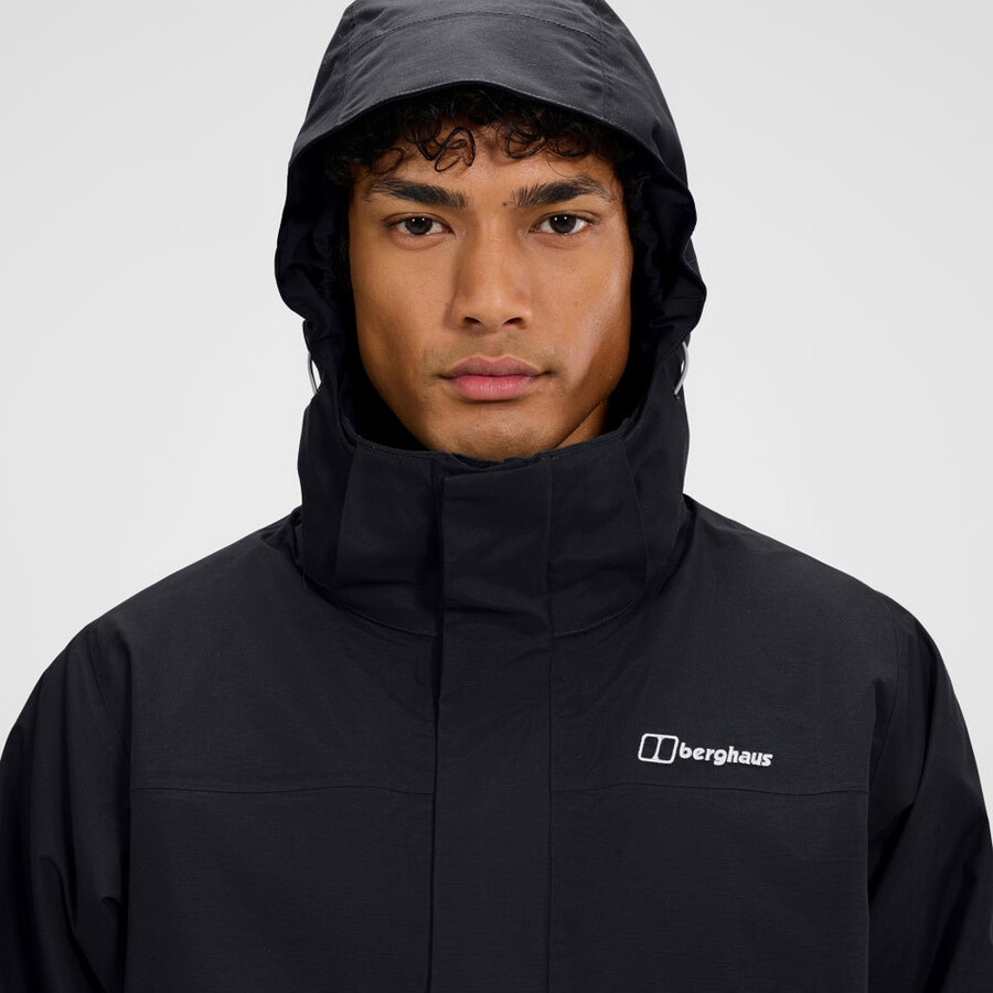 mens hillwalker 2.0 gemini gore-tex 3in1 jacket - blackgrey berghaus