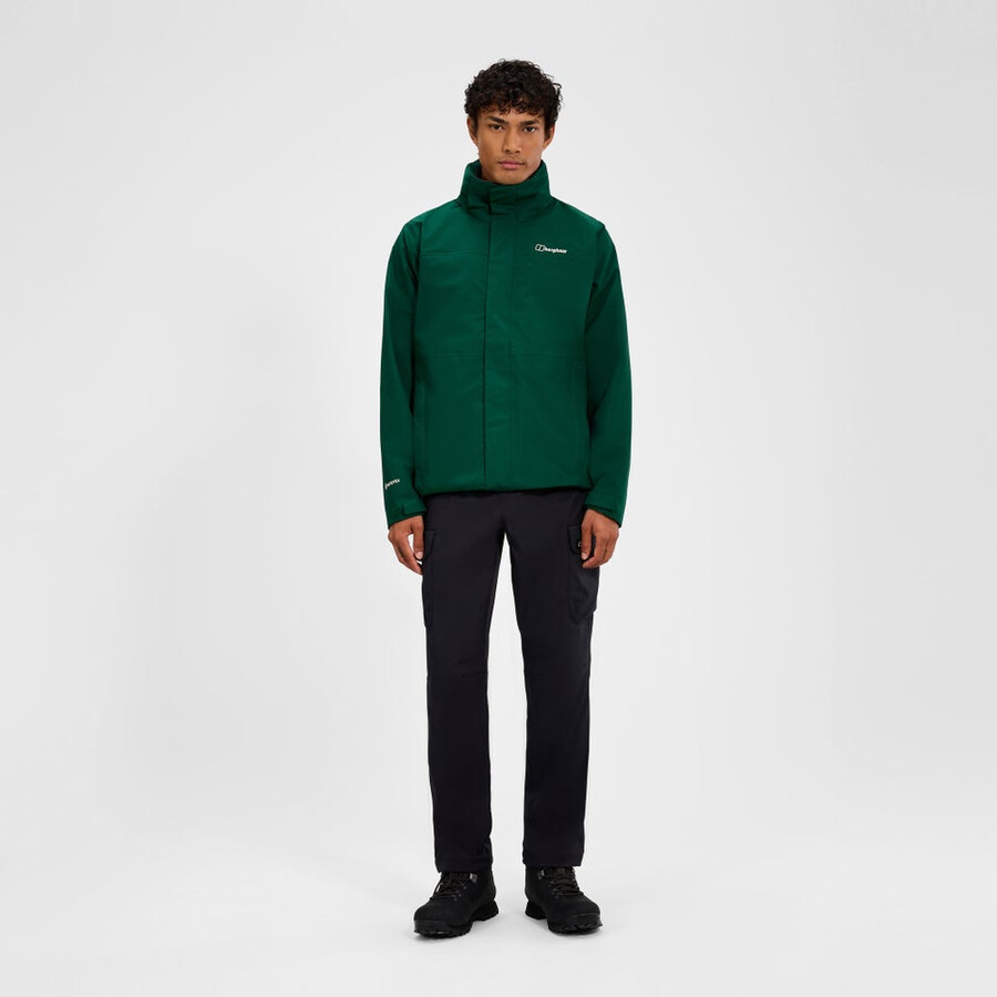 mens hillwalker 2.0 gemini gore-tex 3in1 jacket - green berghaus