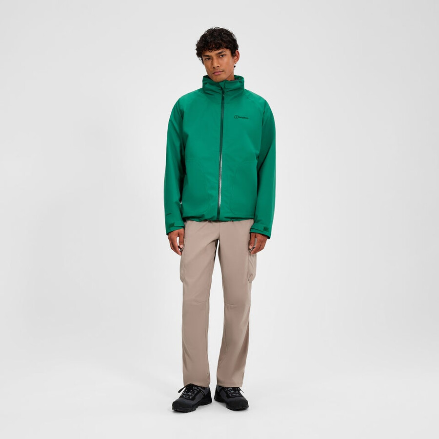 mens roam gemini 3in1 jacket - green berghaus