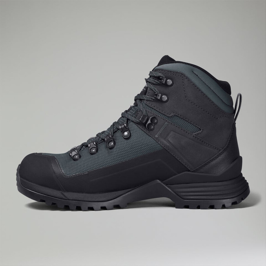mens storm trek gore-tex waterproof boot - greyblack berghaus