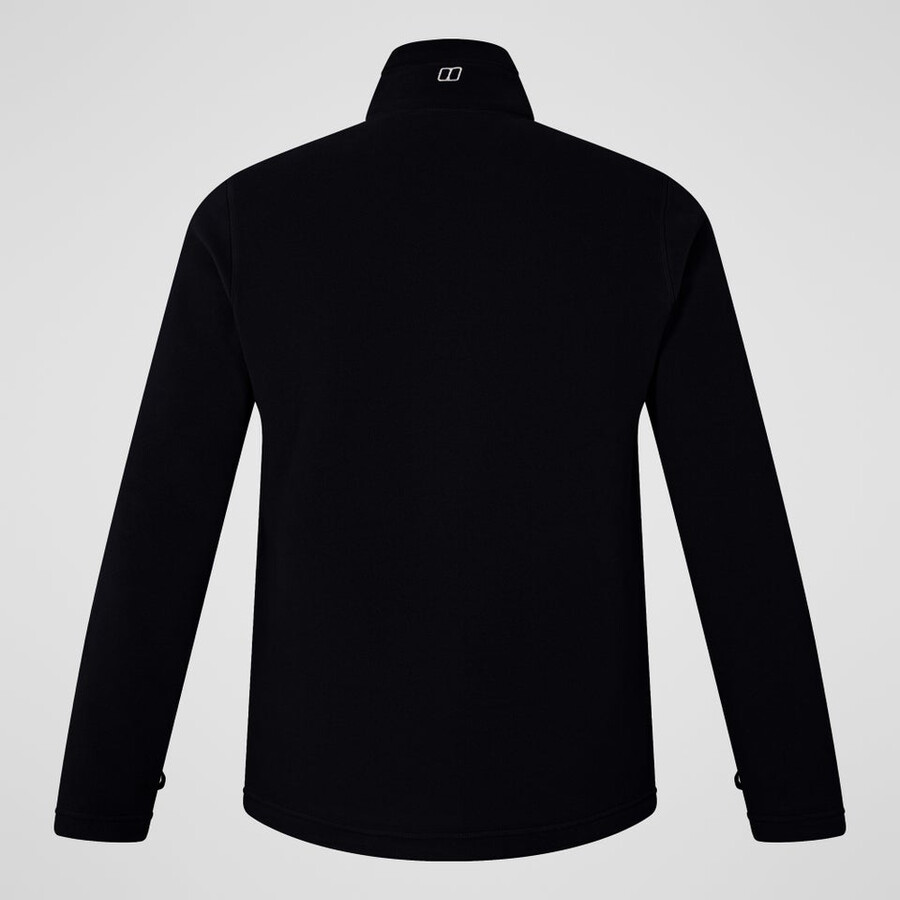 mens activity interactive polartec fleece - black berghaus