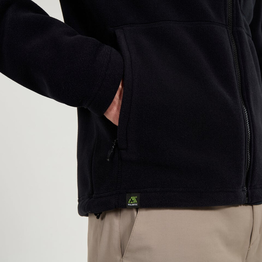 mens activity interactive polartec fleece - black berghaus