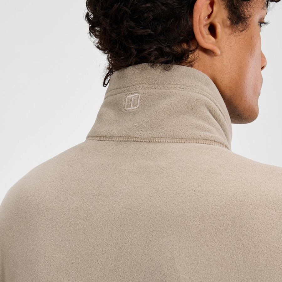 mens activity interactive polartec fleece - natural berghaus
