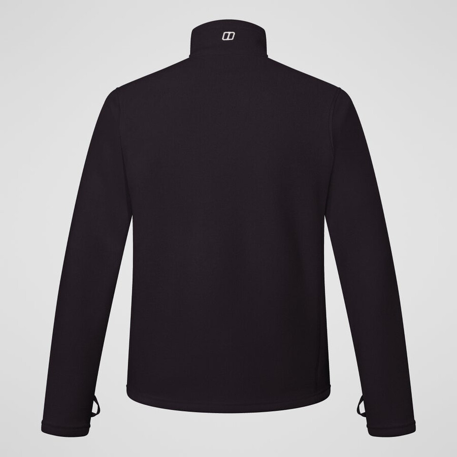 mens prism interactive polartec fleece jacket - black berghaus