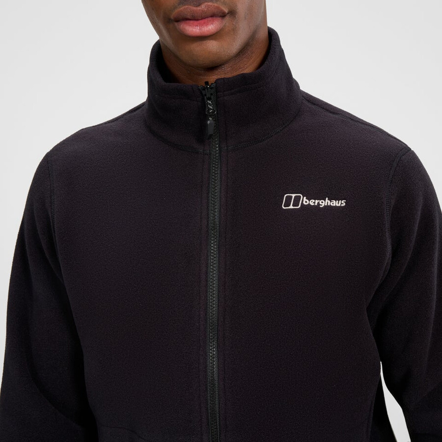 mens prism interactive polartec fleece jacket - black berghaus