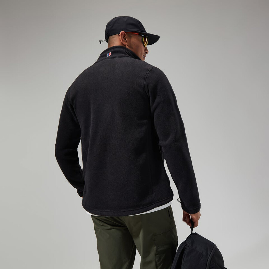 mens prism polartec interactive jacket - black berghaus