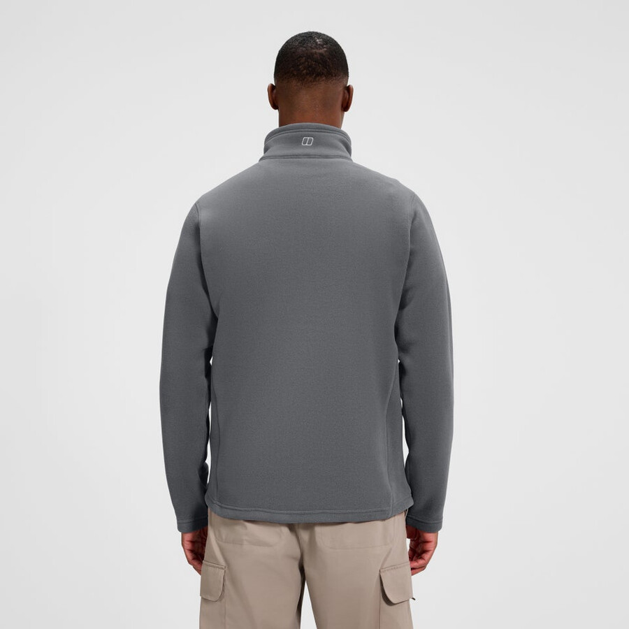 mens prism interactive polartec fleece jacket - grey berghaus