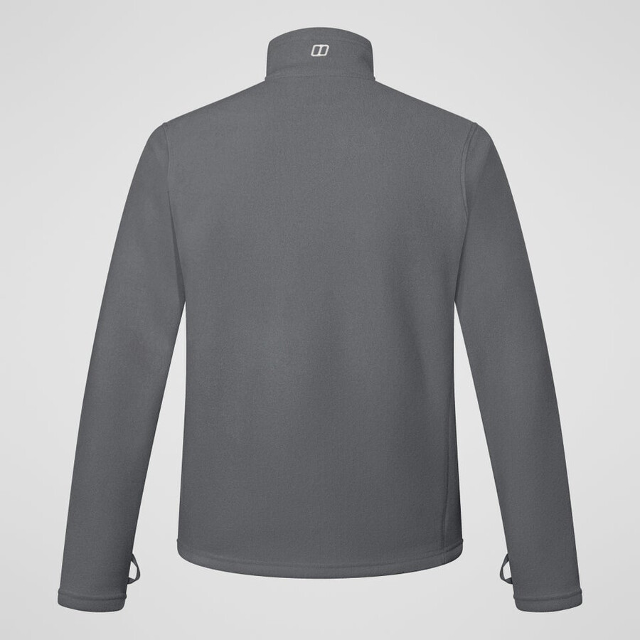 mens prism interactive polartec fleece jacket - grey berghaus
