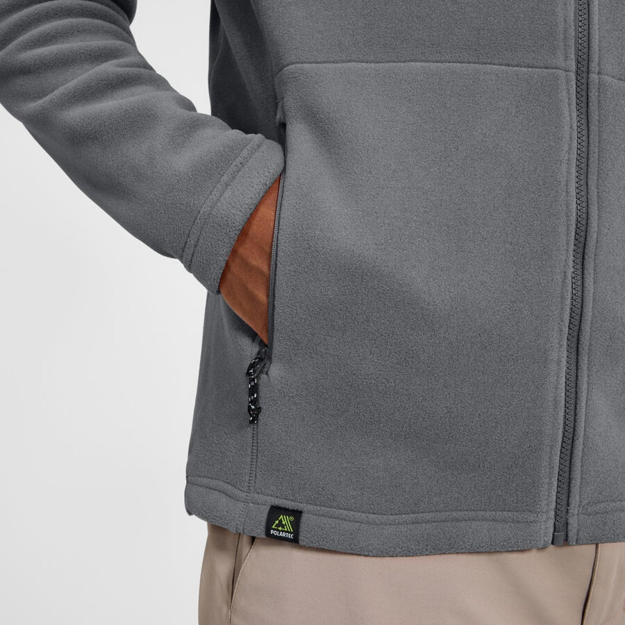 mens prism interactive polartec fleece jacket - grey berghaus