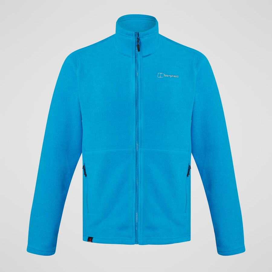 mens prism interactive polartec fleece jacket - blue berghaus