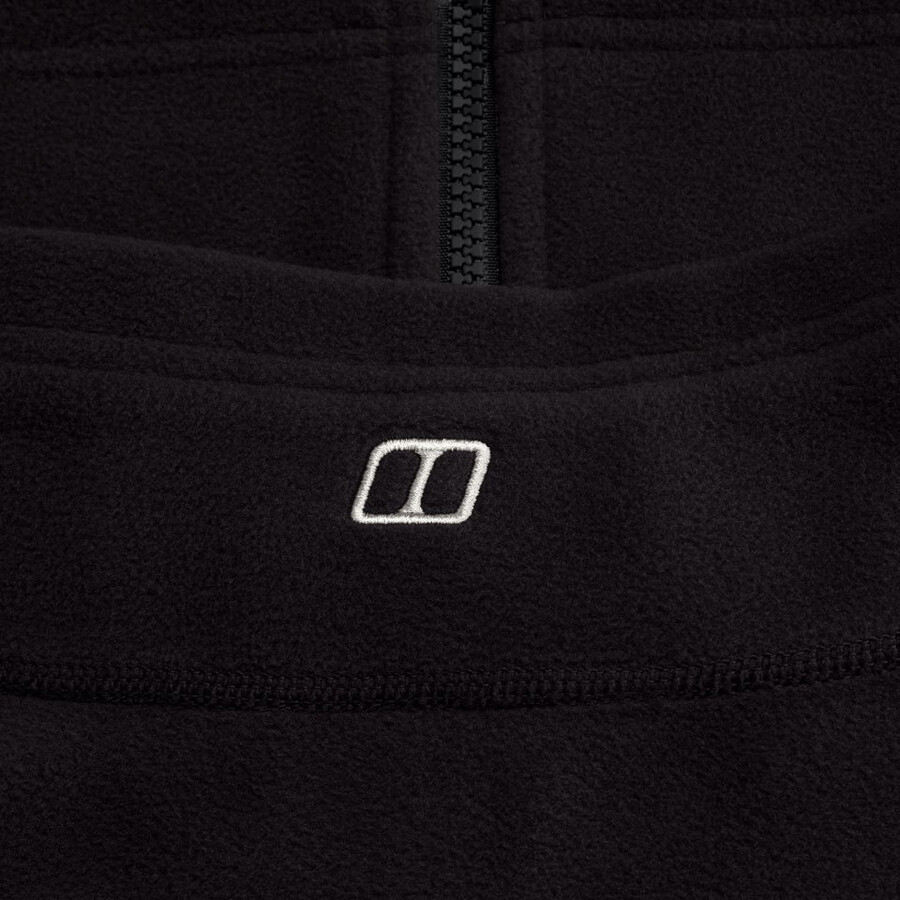 mens prism micro interactive polartec fleece jacket - black berghaus