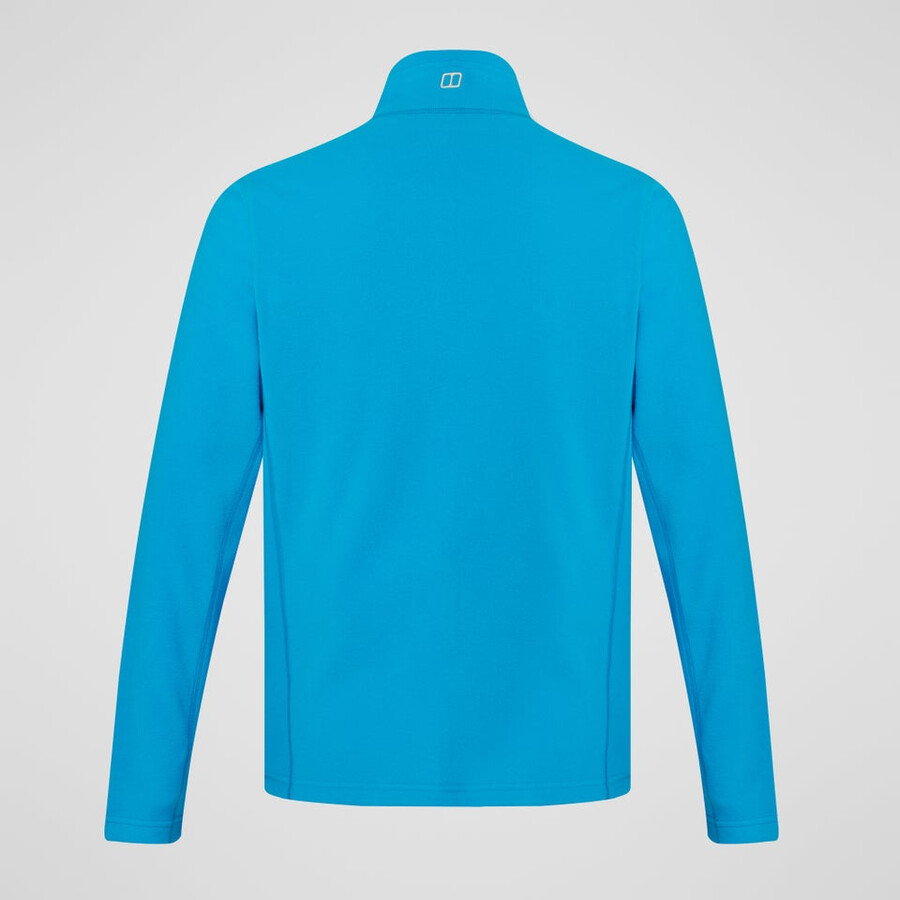 mens prism micro interactive polartec fleece jacket - blue berghaus