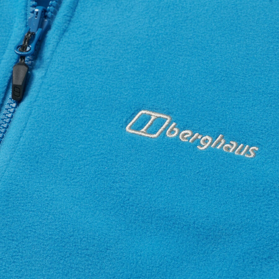 mens prism micro interactive polartec fleece jacket - blue berghaus