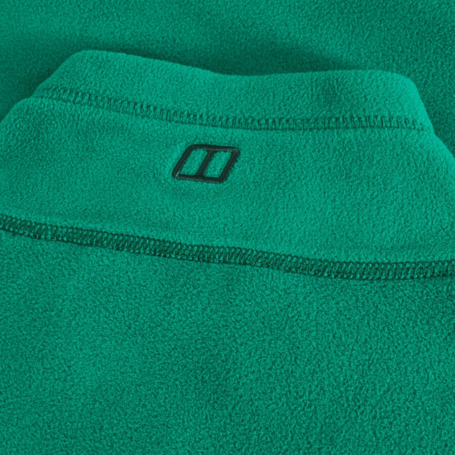 mens prism micro half zip polartec fleece - green berghaus