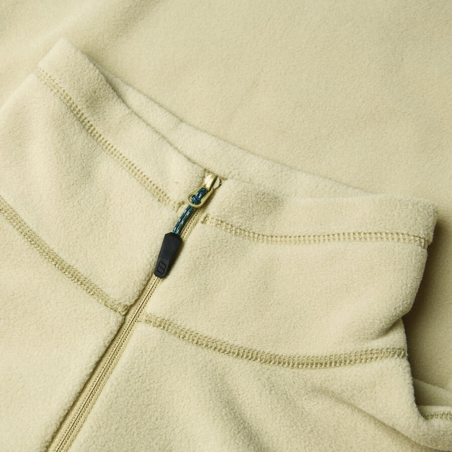 mens prism micro half zip polartec fleece - natural berghaus