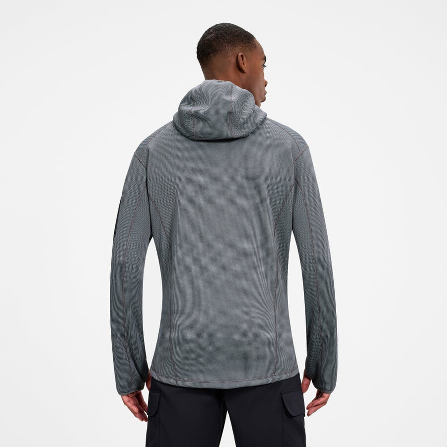 mens pravitale mtn 2.0 hooded fleece jacket - grey berghaus