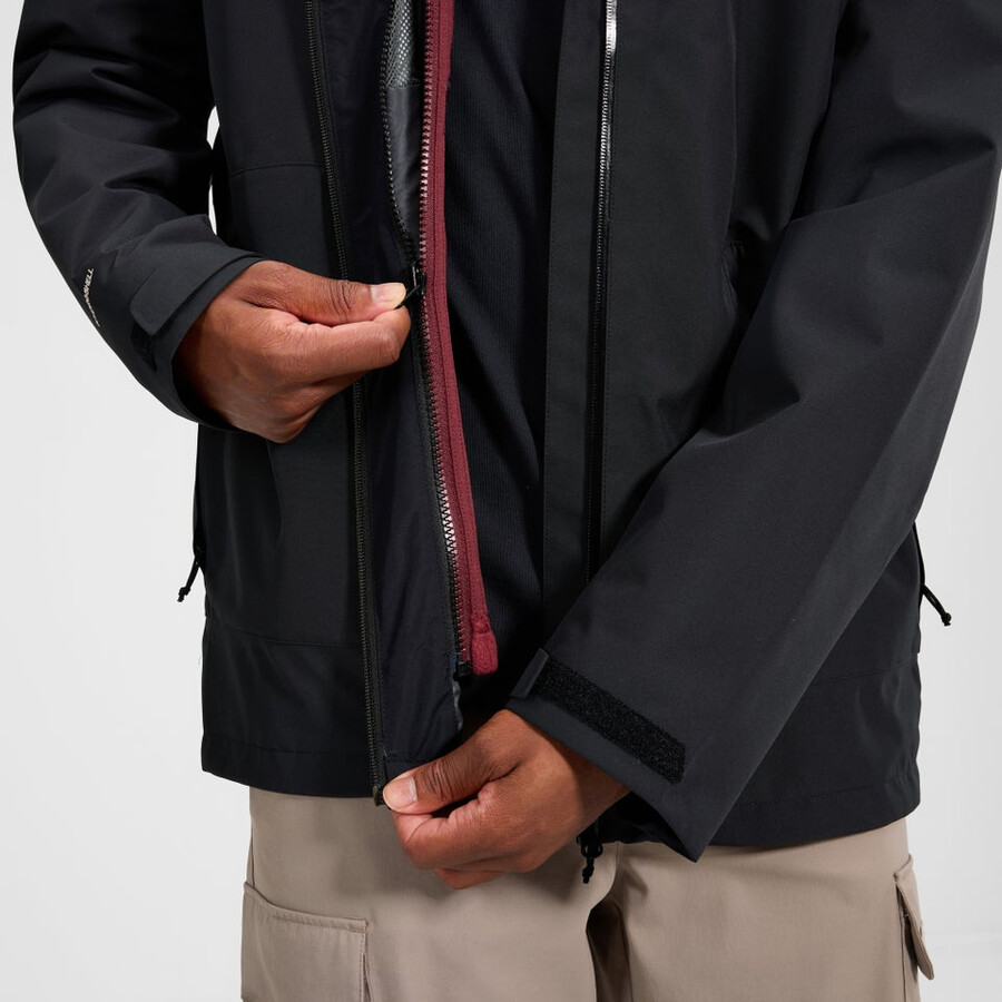 mens prism guide interactive polartec fleece jacket - redblack berghaus