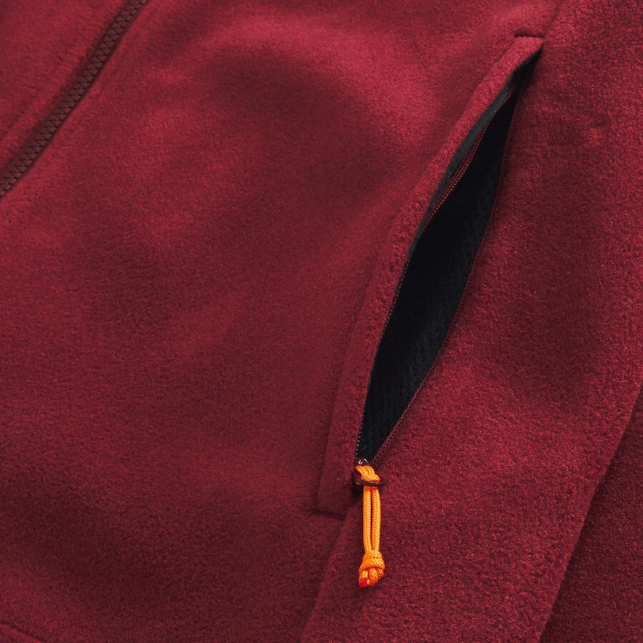mens prism guide interactive polartec fleece jacket - redblack berghaus