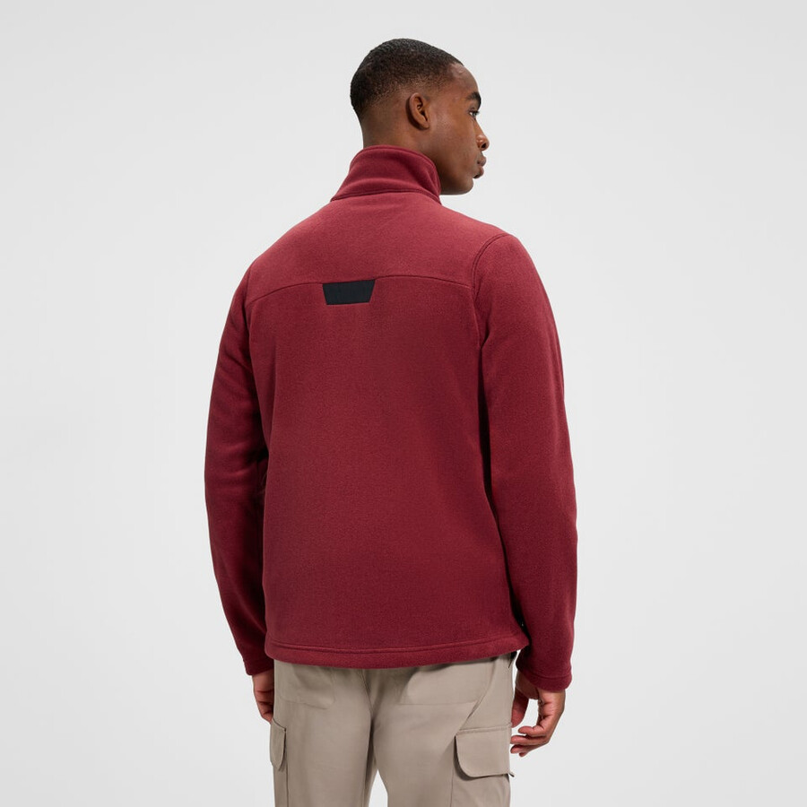 mens prism guide interactive polartec fleece jacket - redblack berghaus