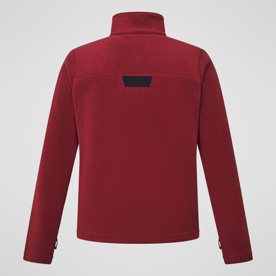 mens prism guide interactive polartec fleece jacket - redblack berghaus