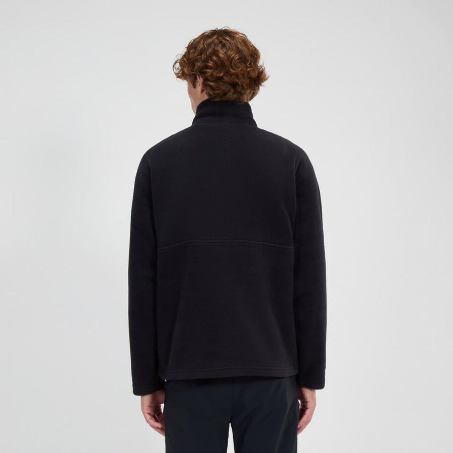 mens prism half zip polartec fleece - black berghaus