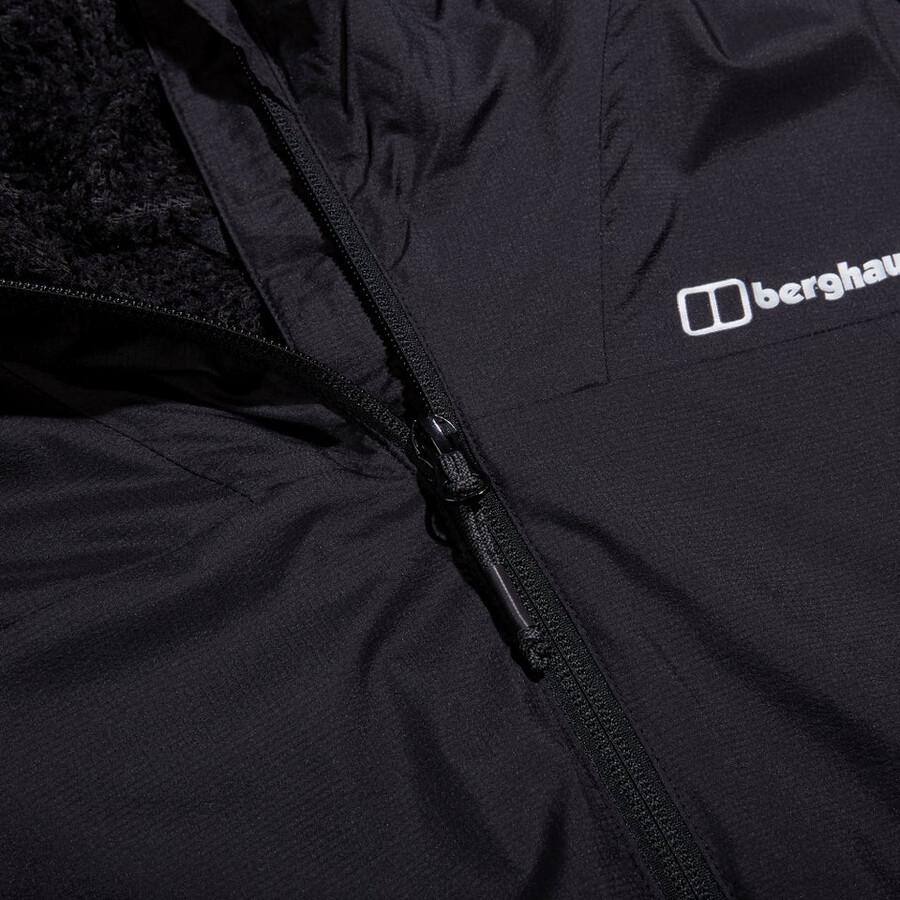 mens alpha resist-air jacket black berghaus