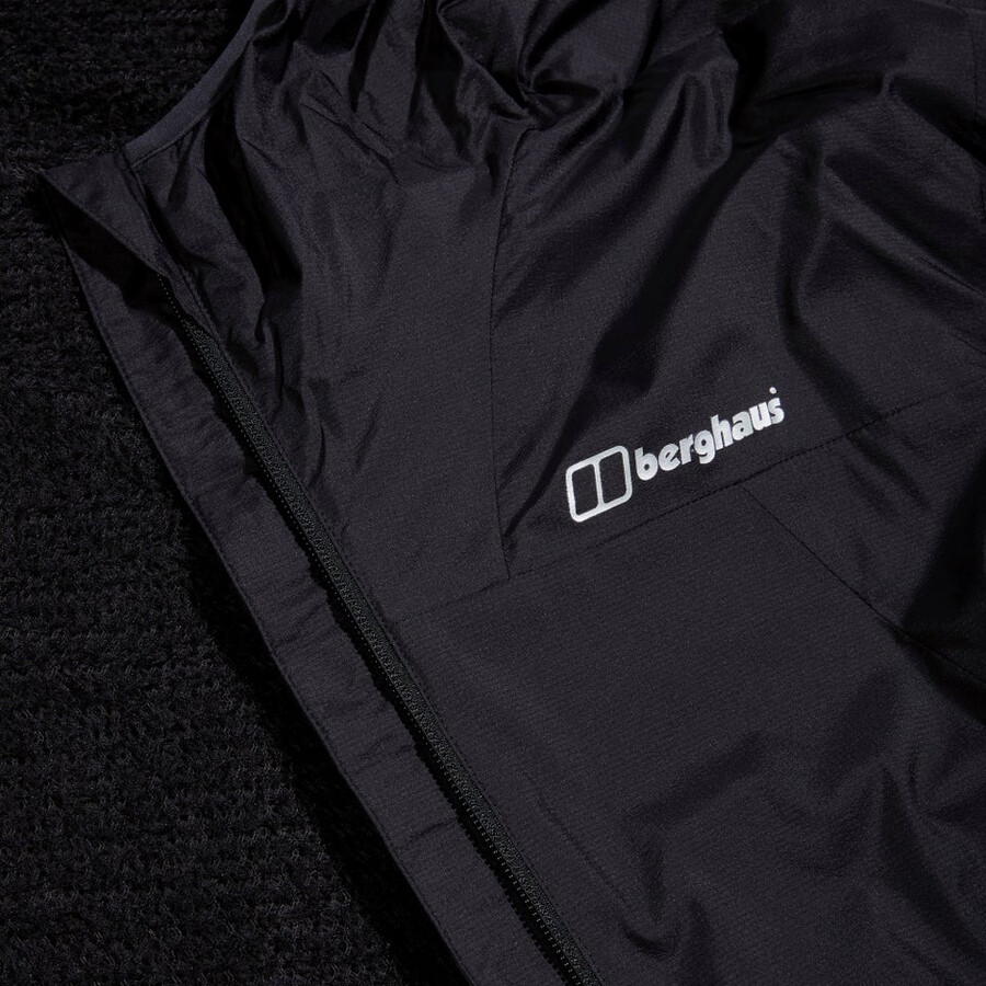 mens alpha resist-air jacket black berghaus