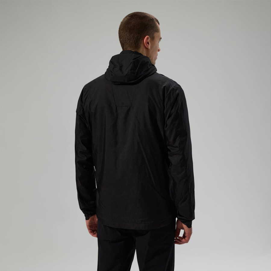 mens alpha resist-air jacket black berghaus