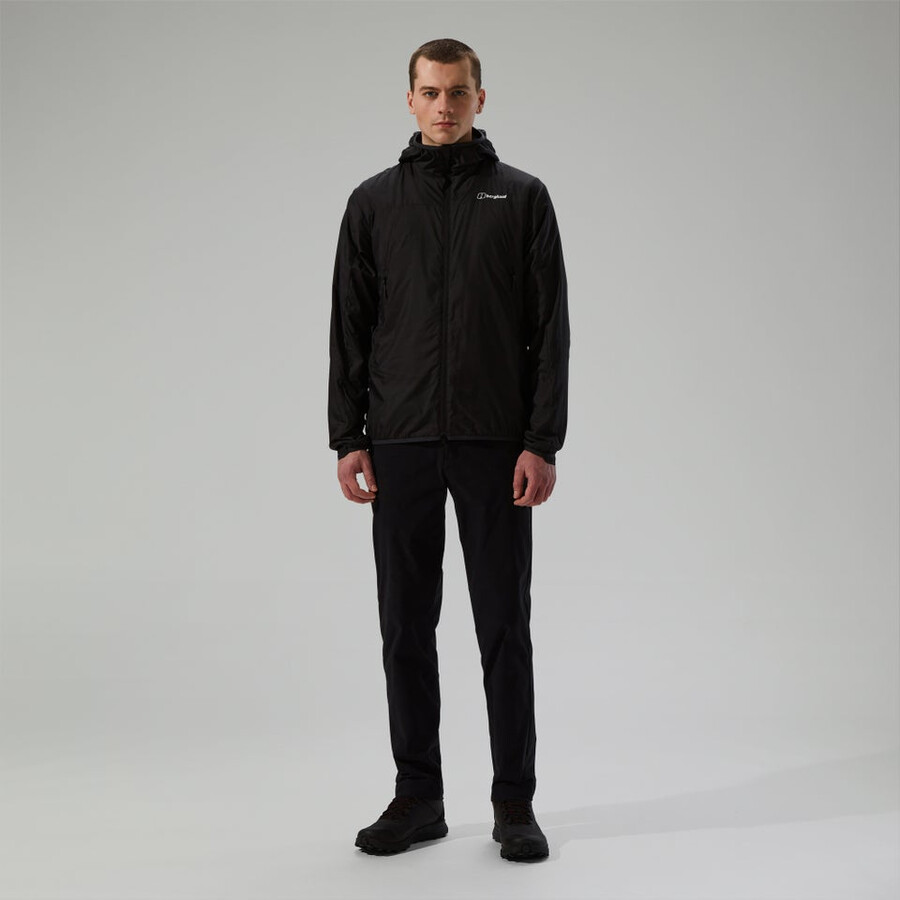 mens alpha resist-air jacket black berghaus