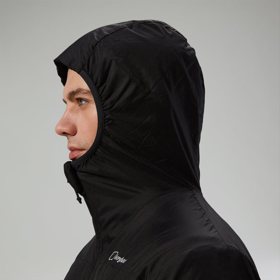 mens alpha resist-air jacket black berghaus