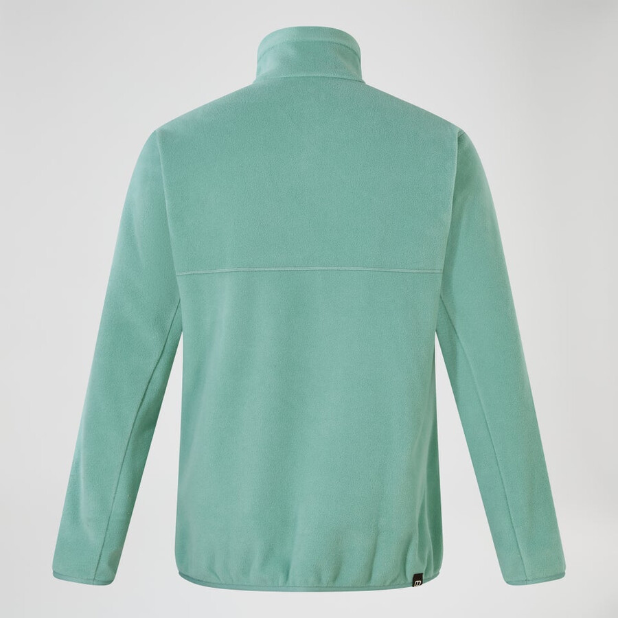 mens felltop snap fleece pullover - green berghaus